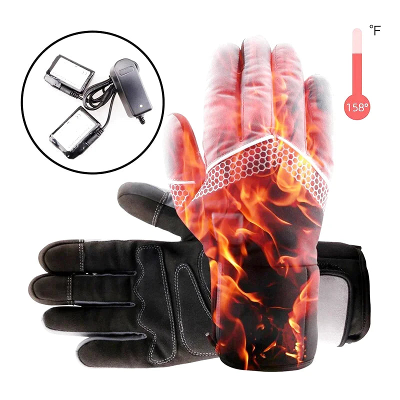 heated winter gloves